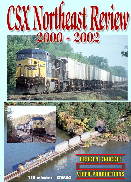 Northeast Rails 2000  2002 DVD