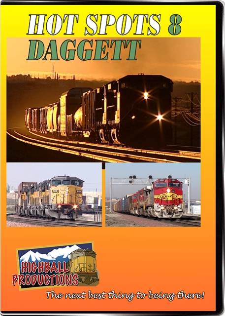 Hot Spots 8 Daggett California - The Union Pacific Salt Lake main and the BNSF Transcon come together here