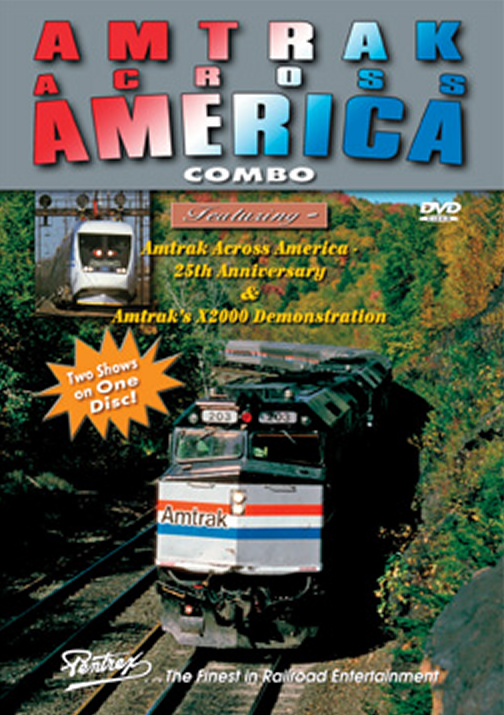 Amtrak Across America Combo DVD